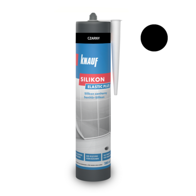 Silikon sanitarny Czarny 280 ml