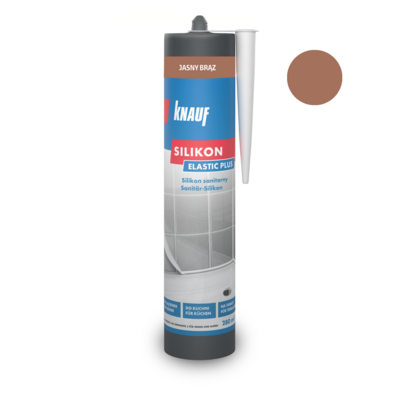 Silikon sanitarny Jasny Brąz 280 ml