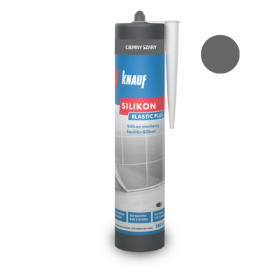 Silikon sanitarny Ciemny Szary 280 ml