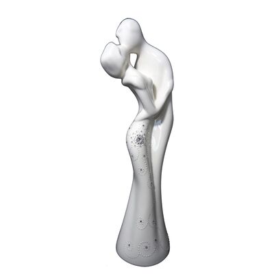 Figurka szkliwiona para wysoka Swarovski 46 cm Souvenire