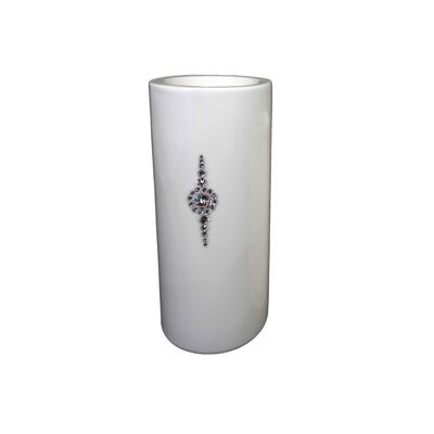 Świecznik szkliwiony Gosia Swarovski 16 cm Souvenire