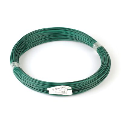 Drut wiązałkowy 2,00 mm 100 m ocynk+ PVC zielony