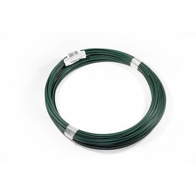 Drut napinający 3,10 mm 110 m ocynk+ PVC zielony