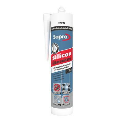 Silikon biały 10 310 ml Sopro