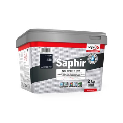 Fuga Saphir 1-6 mm czarny 90 2 kg Sopro
