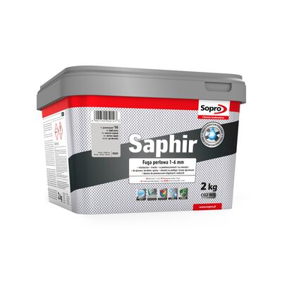 Fuga Saphir 1-6 mm jasnoszary 16 2 kg Sopro