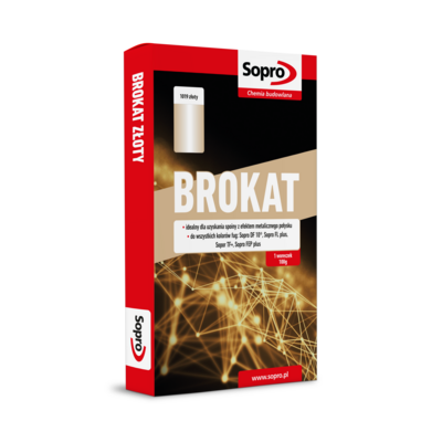Fuga brokat złoty 100 g Sopro