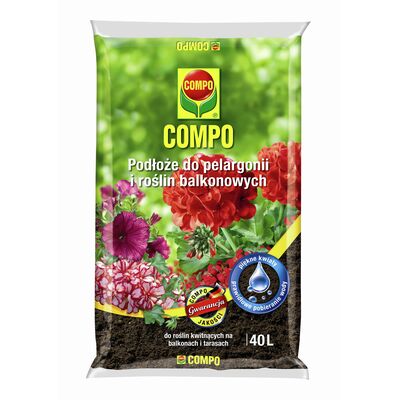 Podłoże do pelargonii i roślin balkonowych 40 l COMPO