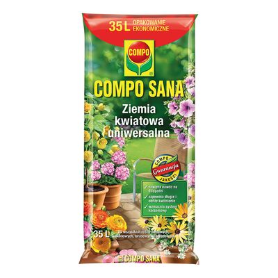 Ziemia uniwersalna kwiatowa 35 l COMPO SANA