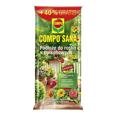Podłoże do roślin balkonowych 35 l 40% gratis COMPO SANA
