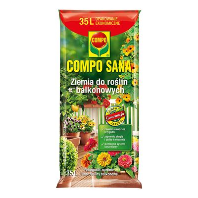 Ziemia do roślin balkonowych 35 l COMPO SANA