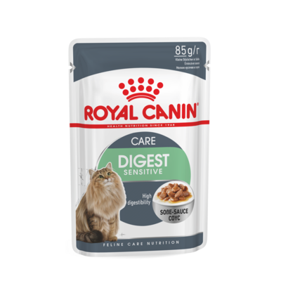 Karma dla kotów DIGEST SENSITIVE GRAVY 85 g ROYAL CANIN