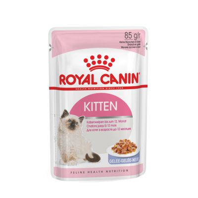 Karma dla kotów KITTEN JELLY 85 g ROYAL CANIN