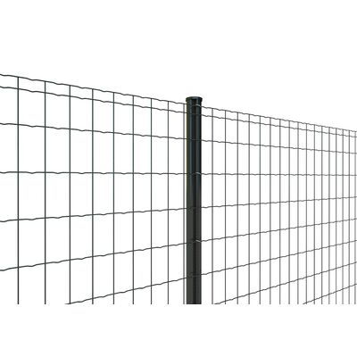 Siatka ogrodzeniowa zgrzewana 100 x 75  150 cm 10 m ocynk+PVC zielona