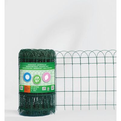 Siatka ogrodzeniowa pleciona LUXURSUS PVC 6005 0,4 x 10 m