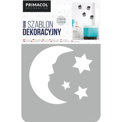 Szablon dekoracyjny MINI nr 236 Night Primacol Decorative