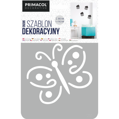 Szablon dekoracyjny MINI nr 237 Fairy Primacol Decorative