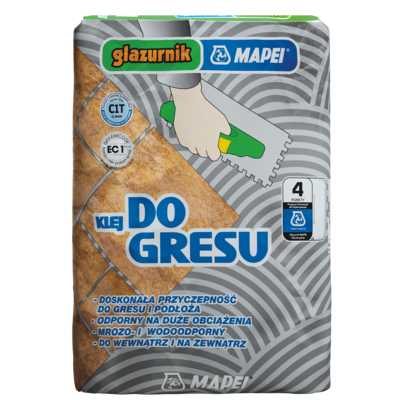 Klej do gresu Glazurnik 25 kg MAPEI