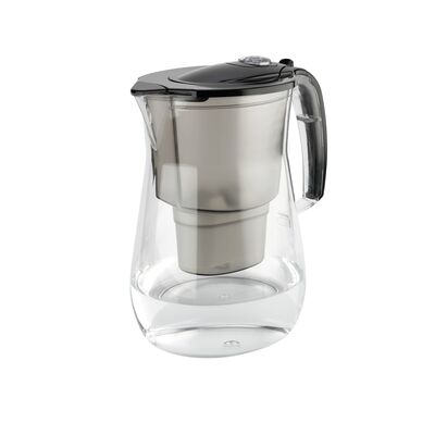 Dzbanek filtrujący Onyx 4,2 l z wkładem magnezowym B100-25 Maxfor czarny Aquaphor