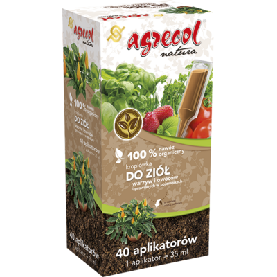 Kroplówka do ziół, warzyw, owoców 35 ml Agrecol