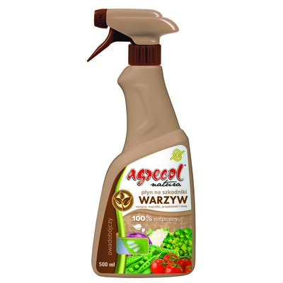 Naturalny płyn na szkodniki warzyw 500 ml Agrecol