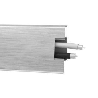 Listwa przypodłogowa MACK 60 mm alu light Arbiton