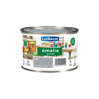 Emalia Luxdecor Listopadowe Niebo 0,4 l akrylowa MAT