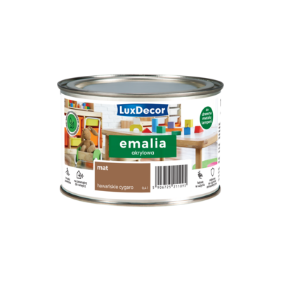 Emalia Luxdecor Hawańskie Cygaro 0,4 l akrylowa MAT