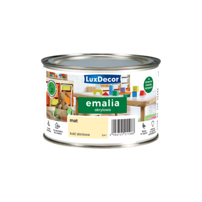 Emalia luxdecor Kość Słoniowa 0,4 l akrylowa MAT