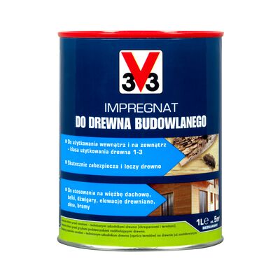 Impregnat do drewna konstrukcyjnego plus 1 l V33