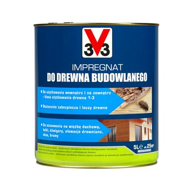 Impregnat do drewna konstrukcyjnego plus 5 l V33