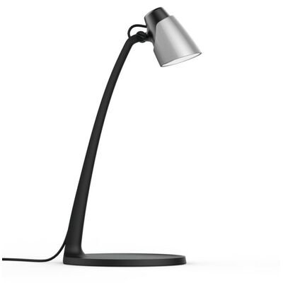 Lampka biurkowa SARI LED B-SR czarno-srebrna