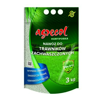 Nawóz do trawników zachwaszczonych hortifoska 3 kg Agrecol