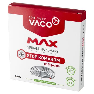 Spirala na komary Max Vaco 6 sztuk