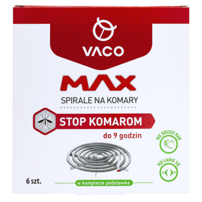 Spirala na komary Max Vaco 6 sztuk