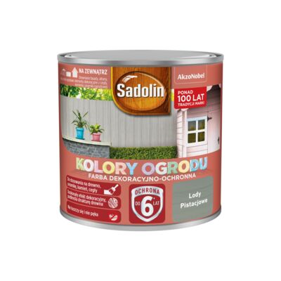 Farba dekoracyjno-ochronna Kolory Ogrodu Lody Pistacjowe 0,25 l Sadolin