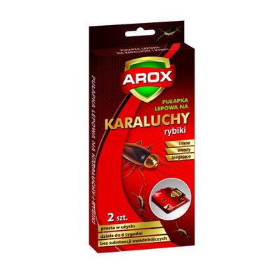 Pułapka lepowa na karaluchy 2 sztuki Arox