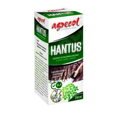 Preparat do malowania drzewek hantus 250 ml Agrecol