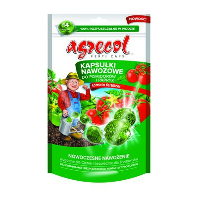 Nawóz do pomidorów kapsułki 14 sztuk Agrecol