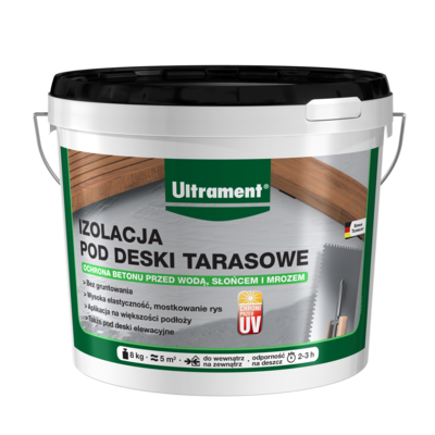Izolacja pod deski tarasowe 8 kg Ultrament