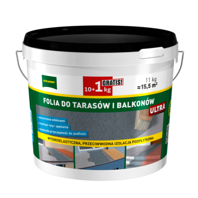 Folia do tarasów i balkonów 11 kg Ultrament