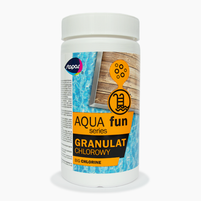 Chlor granulat BIG CHLORINE 1 kg AQUA FUN SERIES
