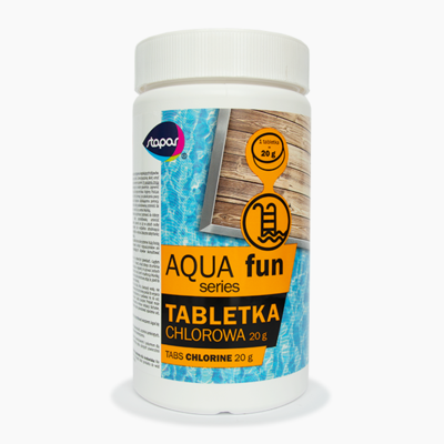 Tabletka Chlorowa TABS 20 g CHLORINE AQUA FUN SERIES