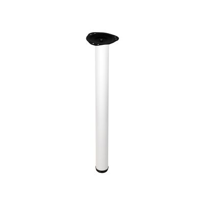 Noga L=710 mm górne mocowanie biała