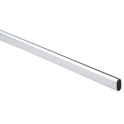 Drążek meblowy owalny 30 x 15 Gr. 0.7 L=150 chrom