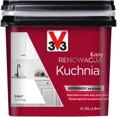 Farba Renowacyjna Easy Renowacja Kuchnia biały 0,75 l V33