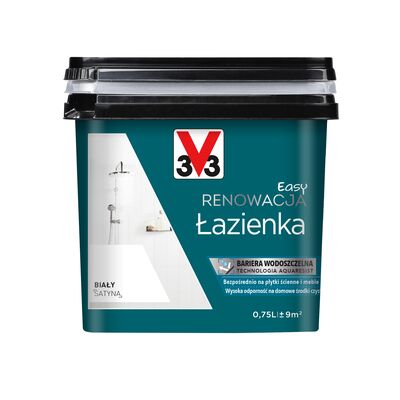 Farba Renowacyjna Easy Renowacja Łazienka biały 0,75 l V33