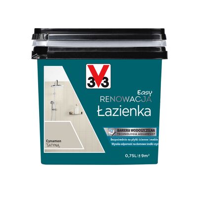 Farba Renowacyjna Easy Renowacja Łazienka cynamon 0,75 l V33