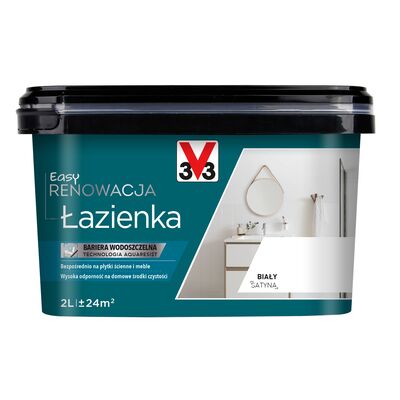 Farba Renowacyjna Easy Renowacja Łazienka biały 2 l V33