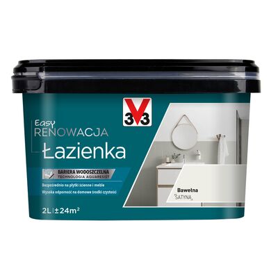 Farba Renowacyjna Easy Renowacja Łazienka bawełna 2 l V33